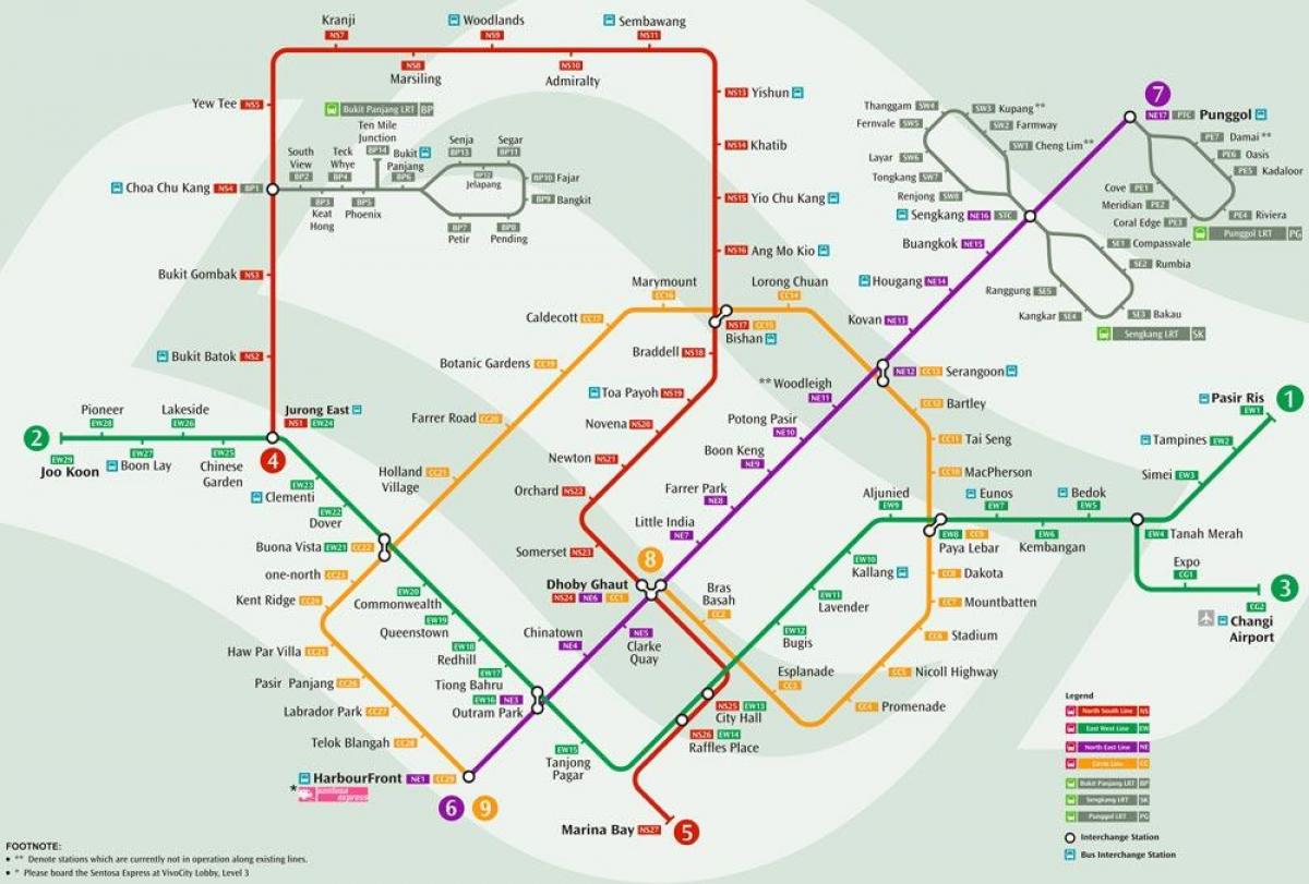 сістэма MRT карту