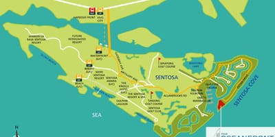 Карта сентоза