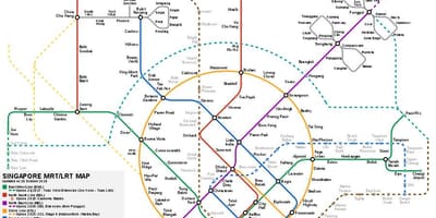 Сінгапур ў Сінгапуры карце