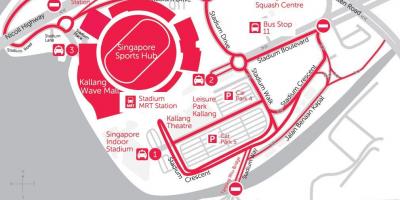Карта Сінгапура
