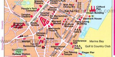 Чайнатаун Сінгапур карта